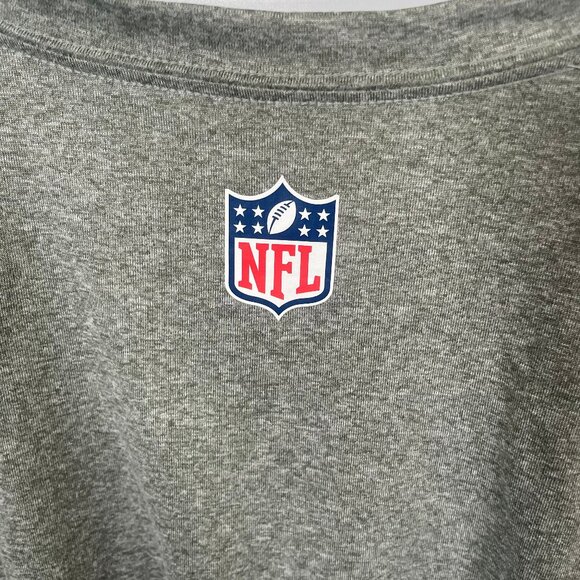 Nike Dallas Cowboys On Field T Shirt Mens Medium Gray NFL SS Football - Picture 5 of 7